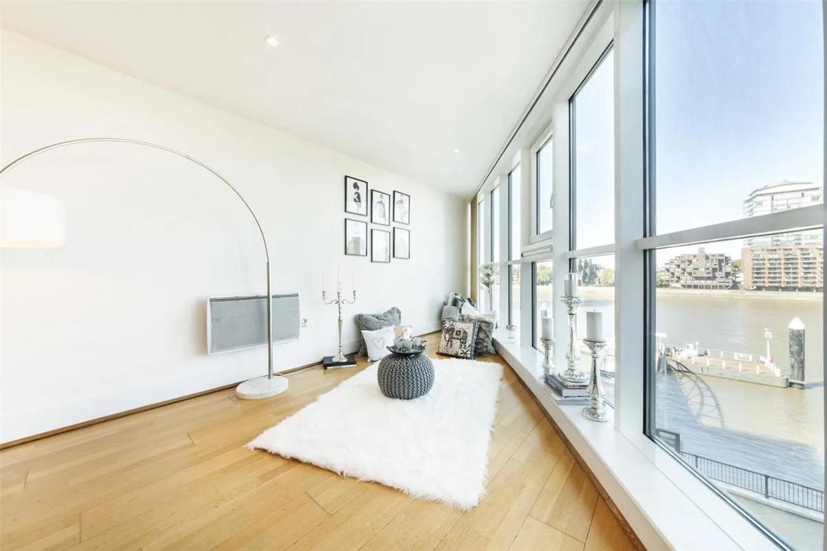Apartament Panoramic Riverside Facing - 2 Bed - 2 Bath - 2 Balconies - In Nine Elms